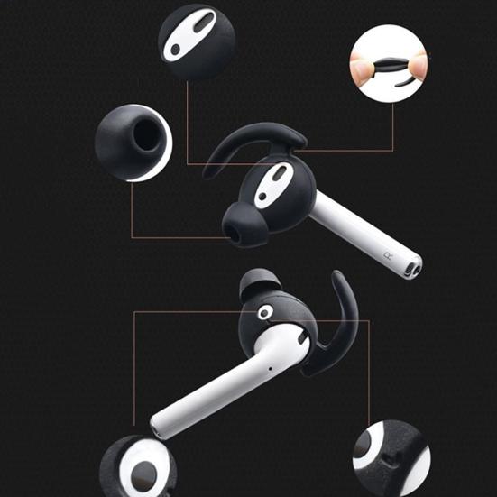 1 Pair Silicone Replacement In-Ear Eartips Cover Case for AirPods 1 2 for Ear-Pods