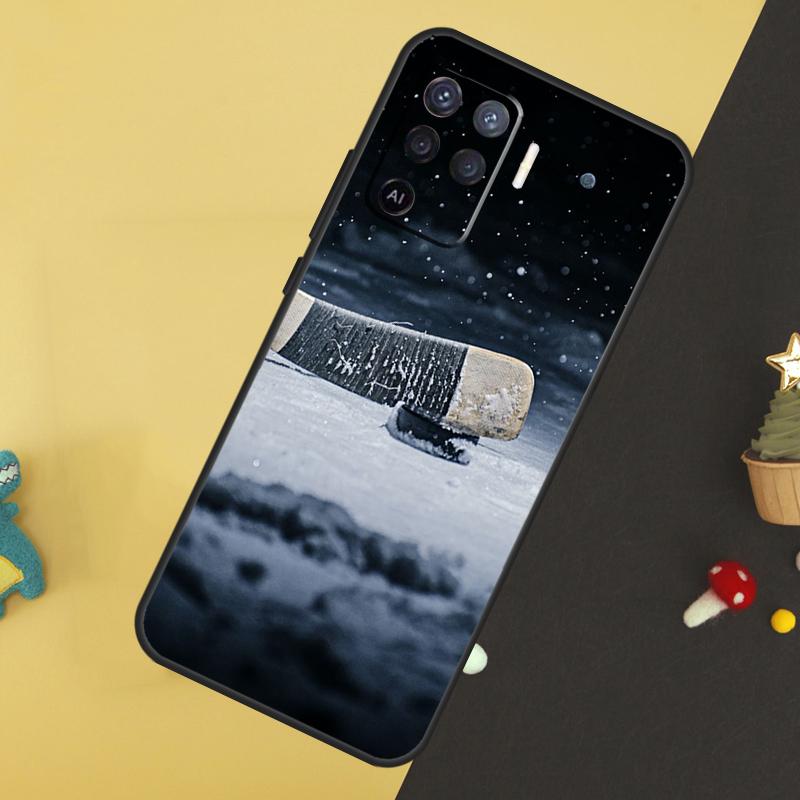 Чехол для хоккея на льду для Oppo A5 Pro A6 A15 A16 A76 A96 A17 A57 A98 A58 A78 A18 A38 A54 A74 A94 A40 A60 A80