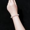 Jingde Jewelry Браслет из бусин из белого лунного камня - Элегантная простая мода для леди