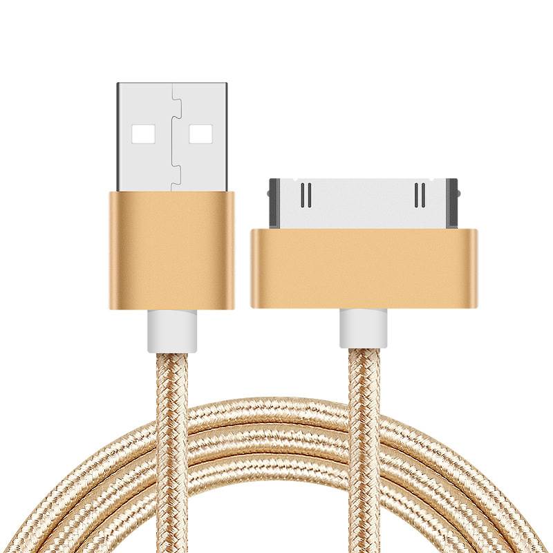 1M 2M USB-кабель для быстрой зарядки iPhone 4 4s 3GS 3G iPad 1 2 3 iPod Nano touch 30 Pin оригинальный адаптер зарядного устройства шнур синхронизации данных