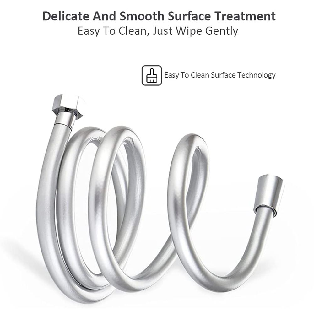 Flexible Bidet Pipe Anti Winding PVC Explosion-proof Handheld Shower Hose Shower Tube