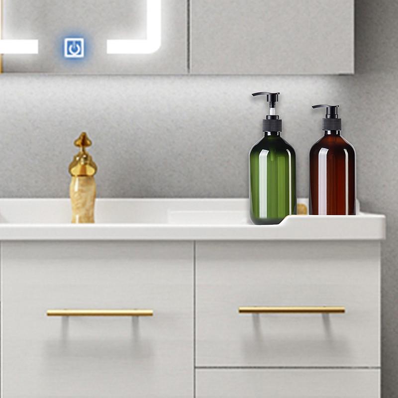 4 шт. дозатор для шампуня, мыла, флакон для многоразового использования, лосьон, шампунь, кондиционер, гель для душа, флакон для мыла, чехол для душа в ванной