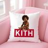 Классический логотип K-KITH Наволочка Удобная Двусторонняя Наволочка Идеально для Автомобиля Дивана Спальни и Не Только