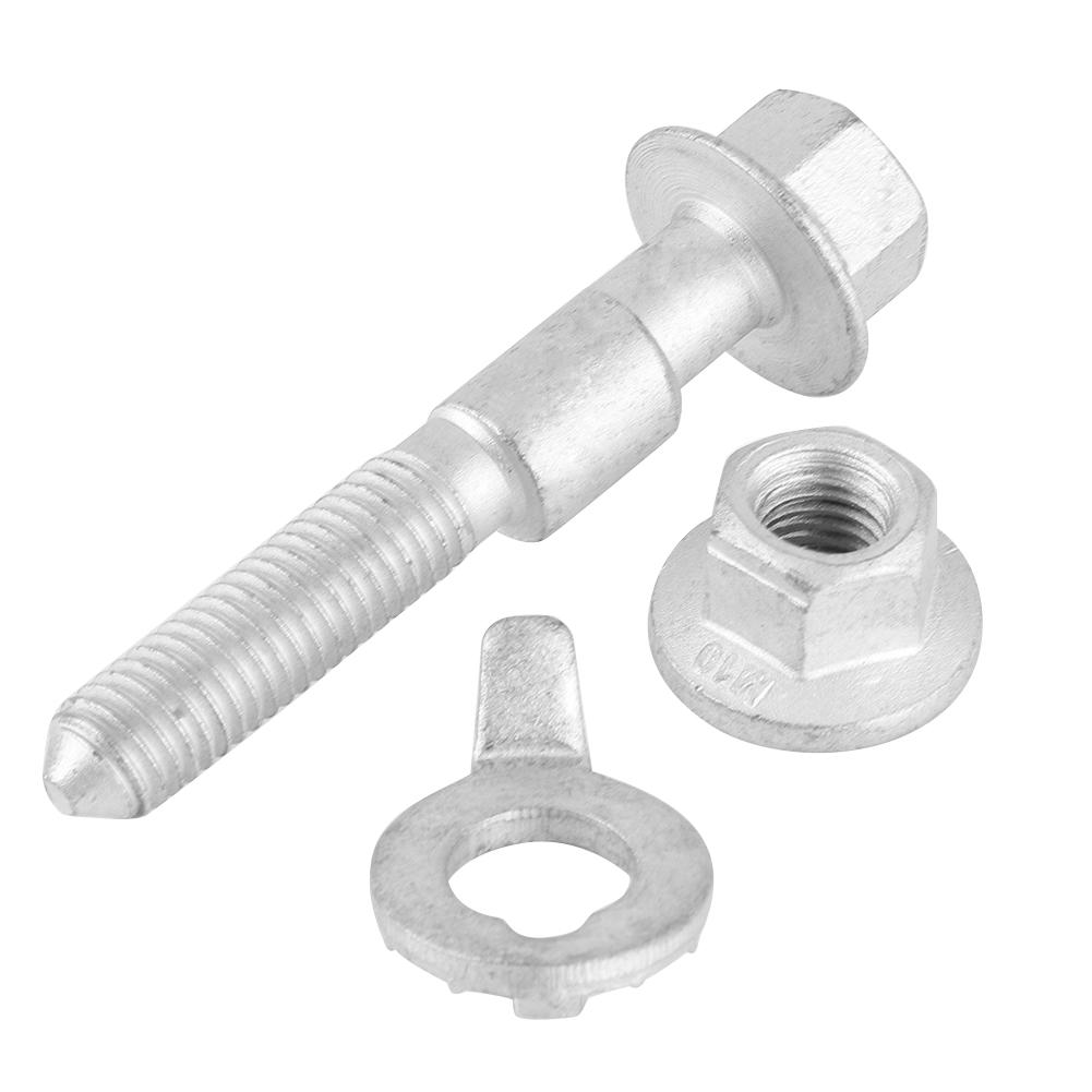 4Pcs Car Camber s Wheel Alignment S s Adjustment Kit with Nuts Non-Slip Washers 12mm for