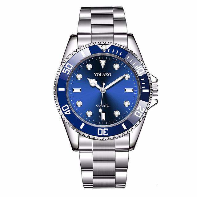 Light And Comfortable Men's Watch Business Luxury Watch Waterproof Band Material Business Quartz Watch For Leisure Outdoor