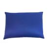 Nishihaya Large Buckwheat Husk Pillow, Made In Japan, Adjustable Height, with Cover, Extra Large, 50cm X 70cm, Navy
