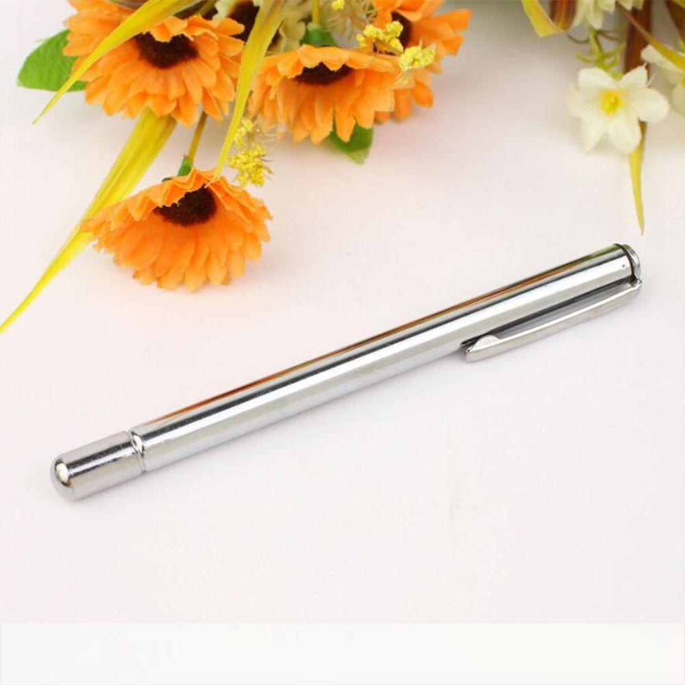 Pointer Telescopic Pointer Pen Stainless Steel Instrument Baton Telescopic Magic Ballpoint Pen