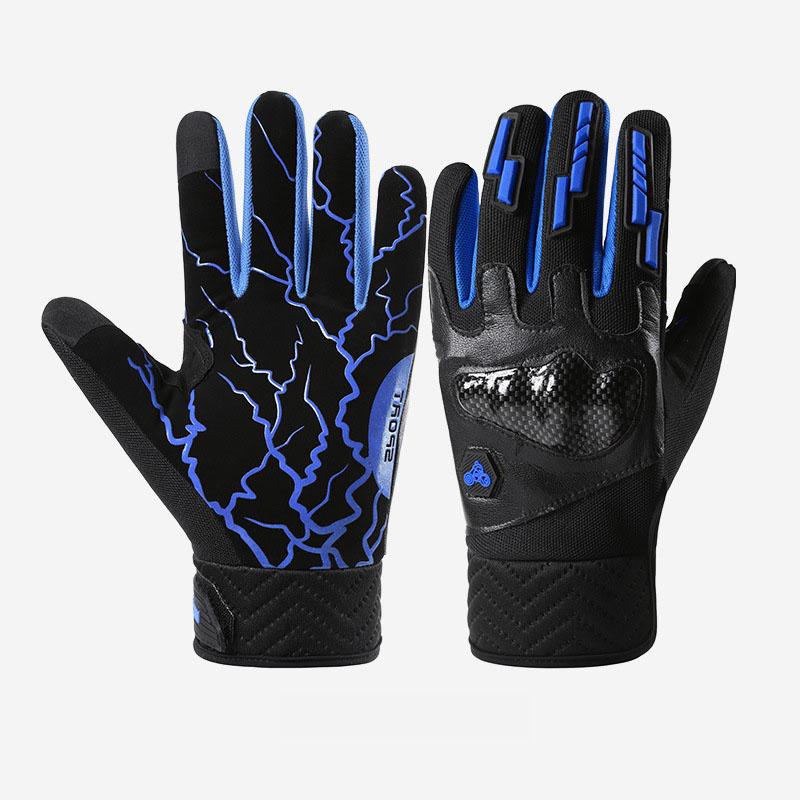 Мужские мотоциклетные перчатки для электросамоката, мотокросса, износостойкие, совместимые с сенсорным экраном, велосипедные перчатки с защитой от падений