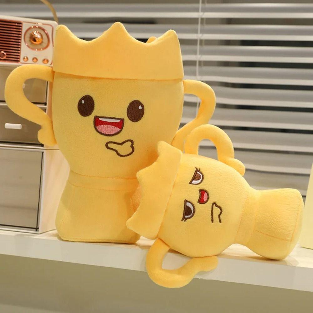 Victory Trophy Champion Trophy Plush Toys PP Cotton Victory Championship Plush Toys  Home Decor