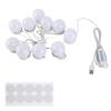 LED Makeup Mirror Lights Dimmable Bulb WarmCold Tones Dressing Mirror Decorative Light