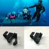 Silicone Quick Release Snorkel Buckle Universal Scuba Diving Breathing Tube Holder Retainer Clip For Snorkeling Gear