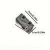 5pcs  Microswitch Micro Roller Lever Arm Open Close Limit Switch KW12-3 PCB