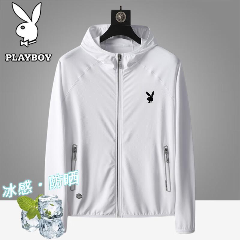 PLAYBOY Мужская куртка из ледяного шелка для защиты от солнца
