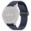 For Garmin Fenix 7X/6X/5X Watch Strap Magnetic Buckle Silicone Band with 26mm PC Connector