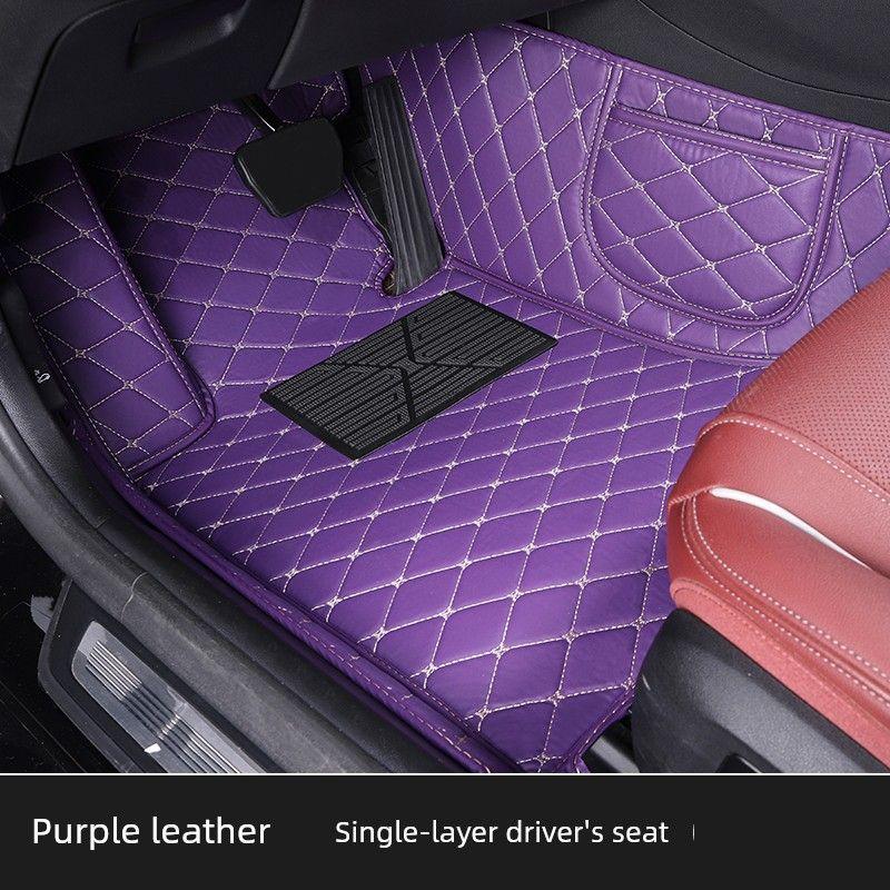 Byd S6 S7 Car Floor Mats, Full-Circle Silk Loop Mats for the Driver's Seat, and Dedicated Foot Mats for the Passenger Seat