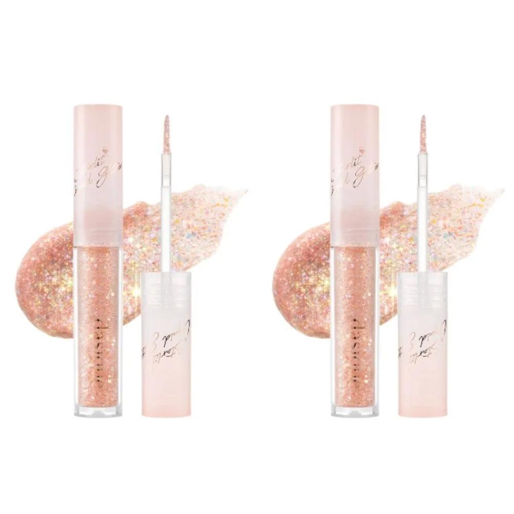 DASIQUE Eyeshadow Jewel Liquid Glitter 07 Moonstone x2