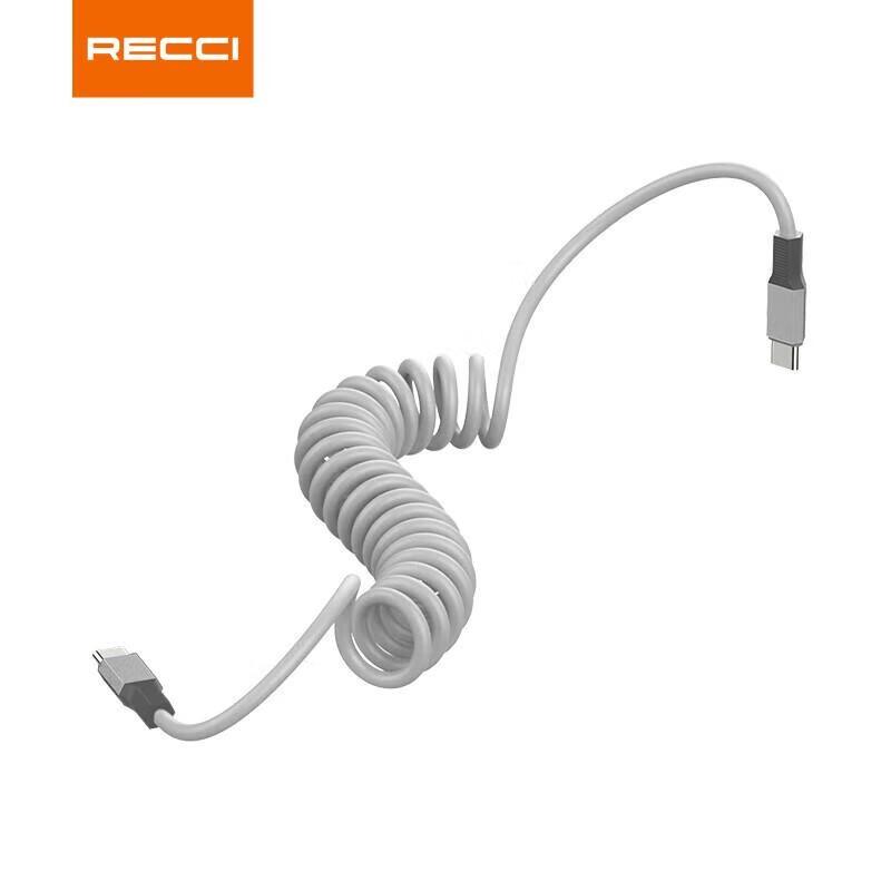 Спиральный кабель данных Ruisiruis с быстрой зарядкой PD 27 В