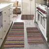 1Pcs Anti Fatigue Kitchen Rugs, Bohemian Print Waterproof Non-Slip Thick Cushioned Kitchen Mat Heavy Duty Comfort Standing Mat for Kitchen