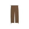 Skateboarding Series Solid Color Butterfly Letter Embroidery Drawstring Casual Pants Men Bottoms Brown AKXR643-1