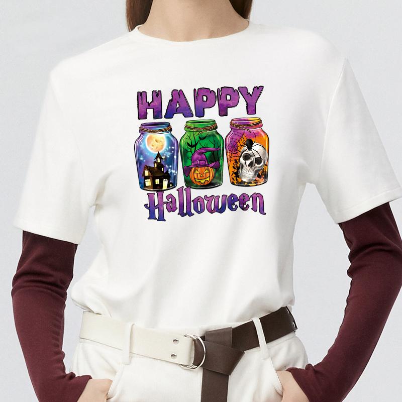 Нашивки для одежды, креативные бутылки для Хэллоуина, Ropa, термопресс, аппликации, наклейки на одежду, толстовки «сделай сам», наклейки на одежду
