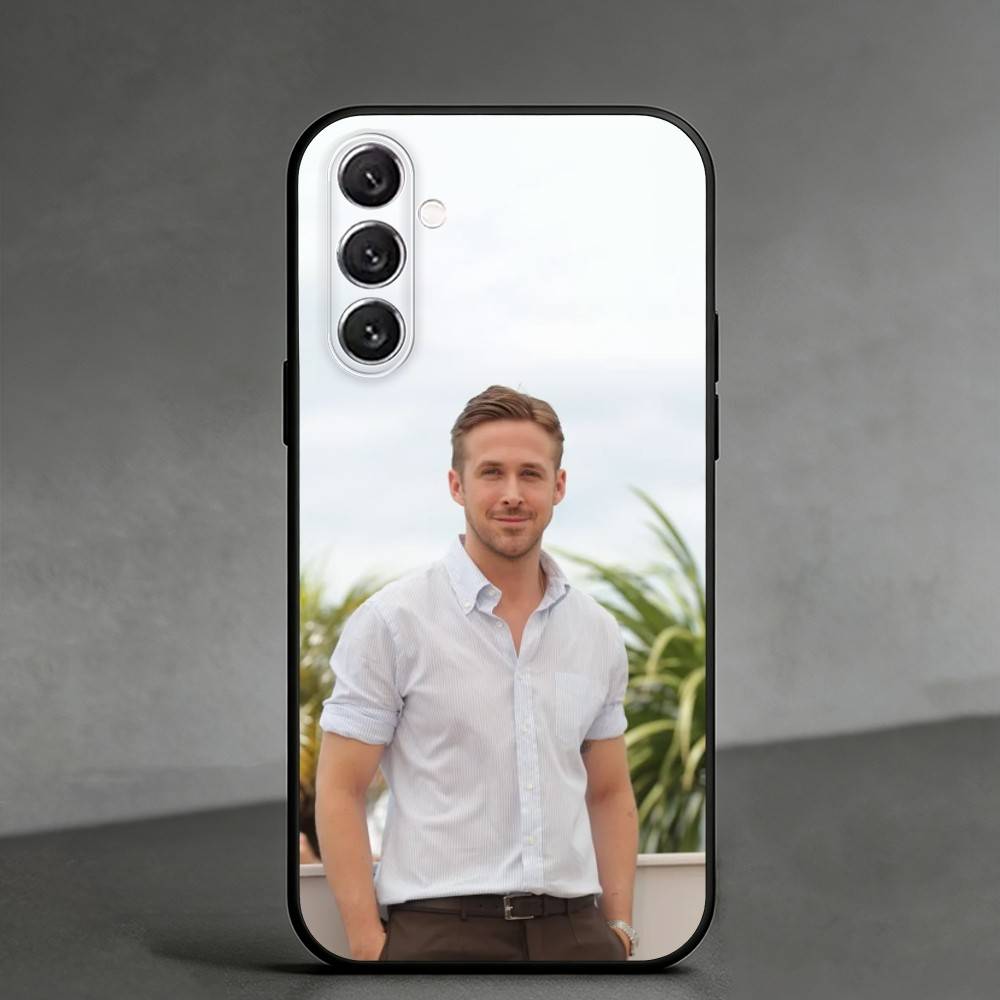 Чехол для телефона R-Ryan Gosling для Samsung Galaxy A91,80,73,72 ,71,53,52,32 ,31,22,21s,20, Мягкий черный чехол