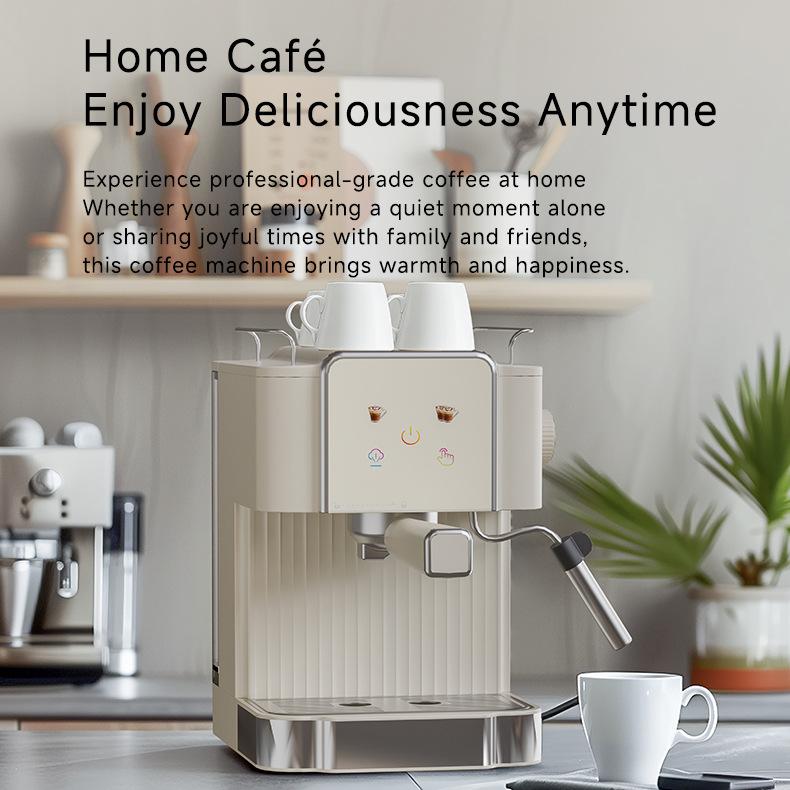 Semi-Automatic Italian Coffee Machine20BarHigh-Pressure Steam Pump Pressure Office Home