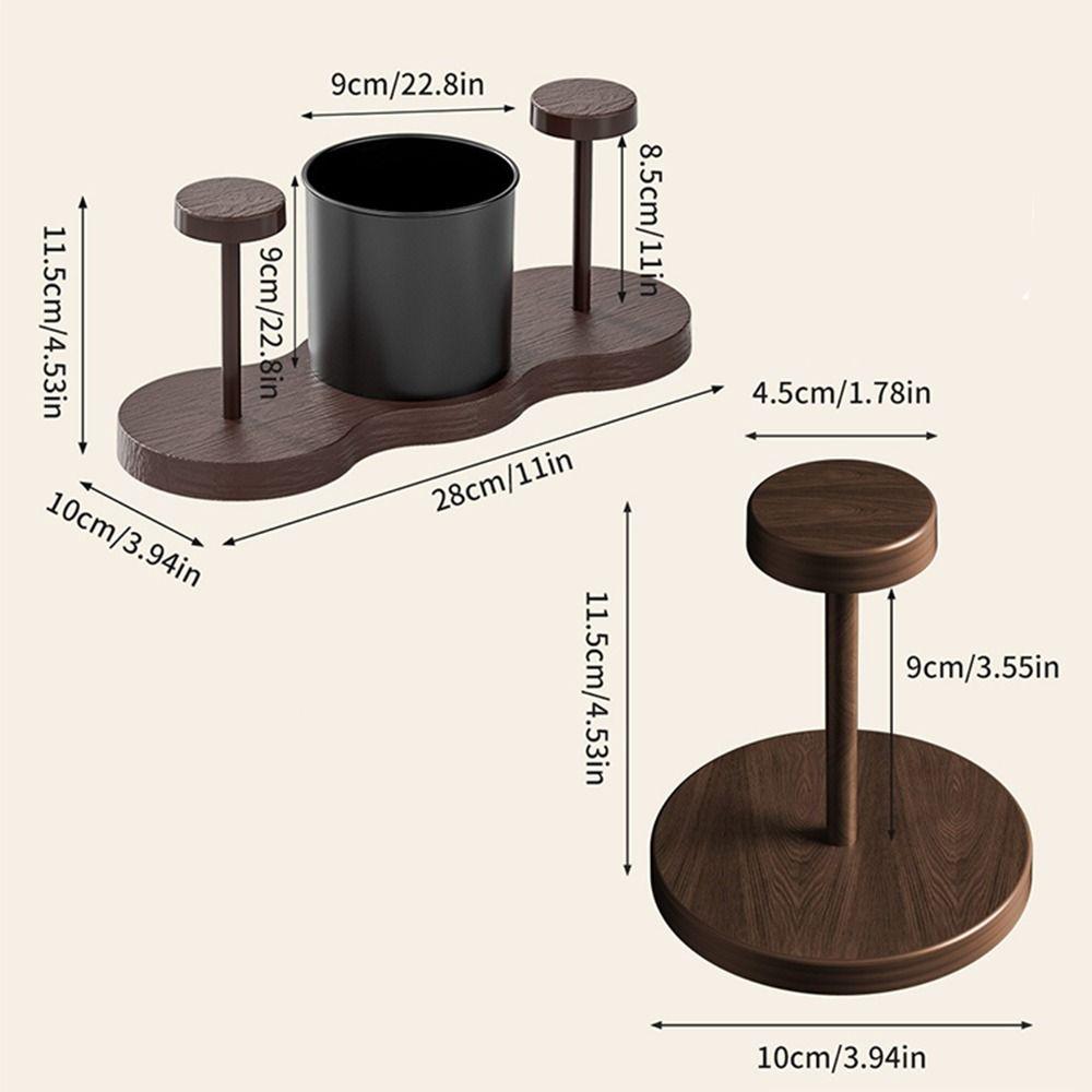 Space Saving Cup Holder Rack Modern Disposable Cup Stand Coffee Cup Organizer Office Use