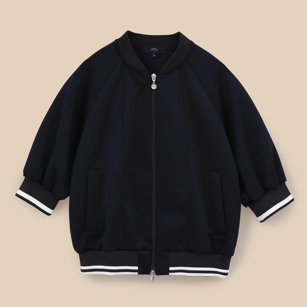 Толстовка с застежкой-молнией Golf C23217200 M [Callaway] женская (Картон Вязать) / / 1120_Военно-морской флот