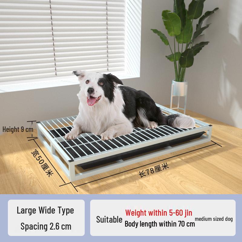 Large Anti-Splash Dog Toilet with Pull-out Drawer for Easy Cleaning