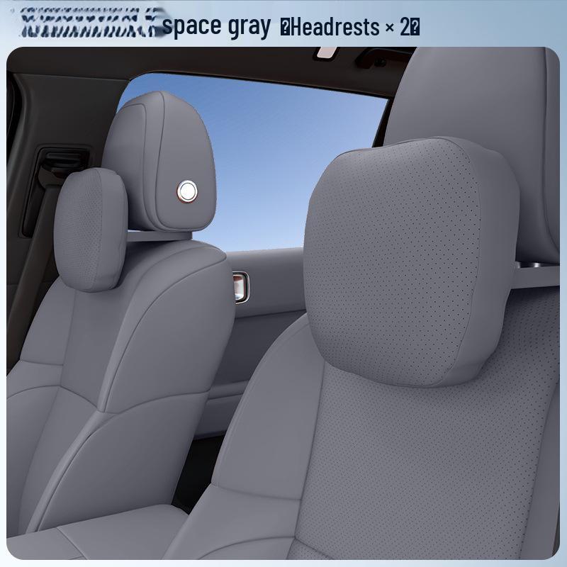 XPeng G7 Headrest Lumbar Support & Neck Pillow Set - Essential Car Accessories for Comfort & Interior Decoration.