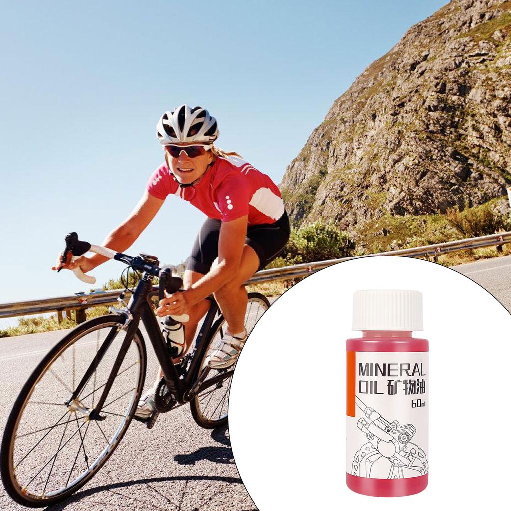 Bicycles Brake Mineral Oil Systems 60ml Fluid Cycling Mountain Bikes Mineral Oil For Bike Hydraulic Disc Brake Oil Fluid