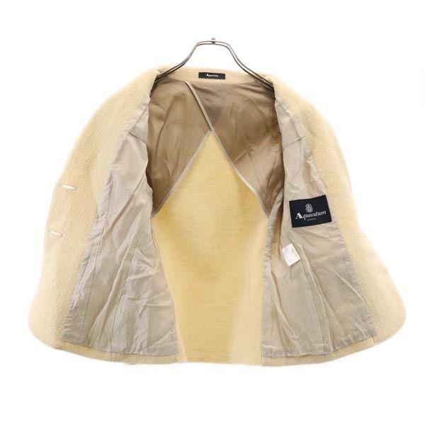 Aquascutum Сделано в Японии Куртка Bore 3F Система цвета слоновой кости Женская Б/у