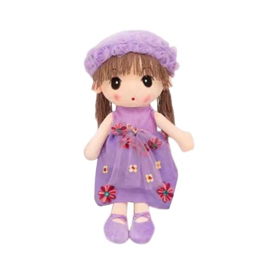 Милая плюшевая кукла-девочка в одежде, тряпичные куклы ручной работы, мягкая спящая кукла-партнер, рождественский подарок на день рождения для детей, друзей, семьи