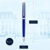 Waterman Официальная шариковая ручка Metropolitan Essential Bright Blue CT 2043201 Обычный импортный продукт на масляной основе