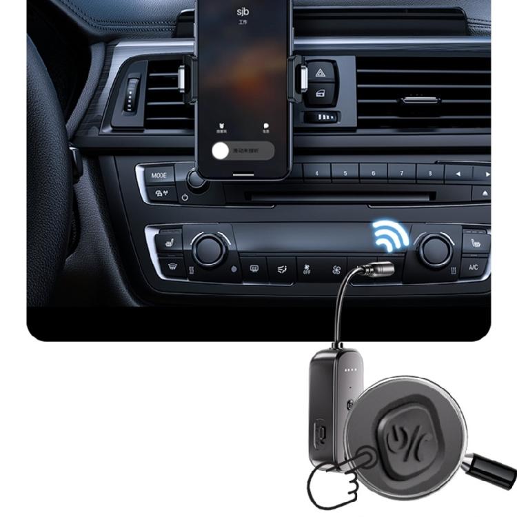 Беспроводные Bluetooth-совместимые Аудиопередатчики 3,5 мм Aux Приемник 15 часов работы от батареи Низкая задержка 10 м Диапазон Автомобильные Домашние Стереосистемы