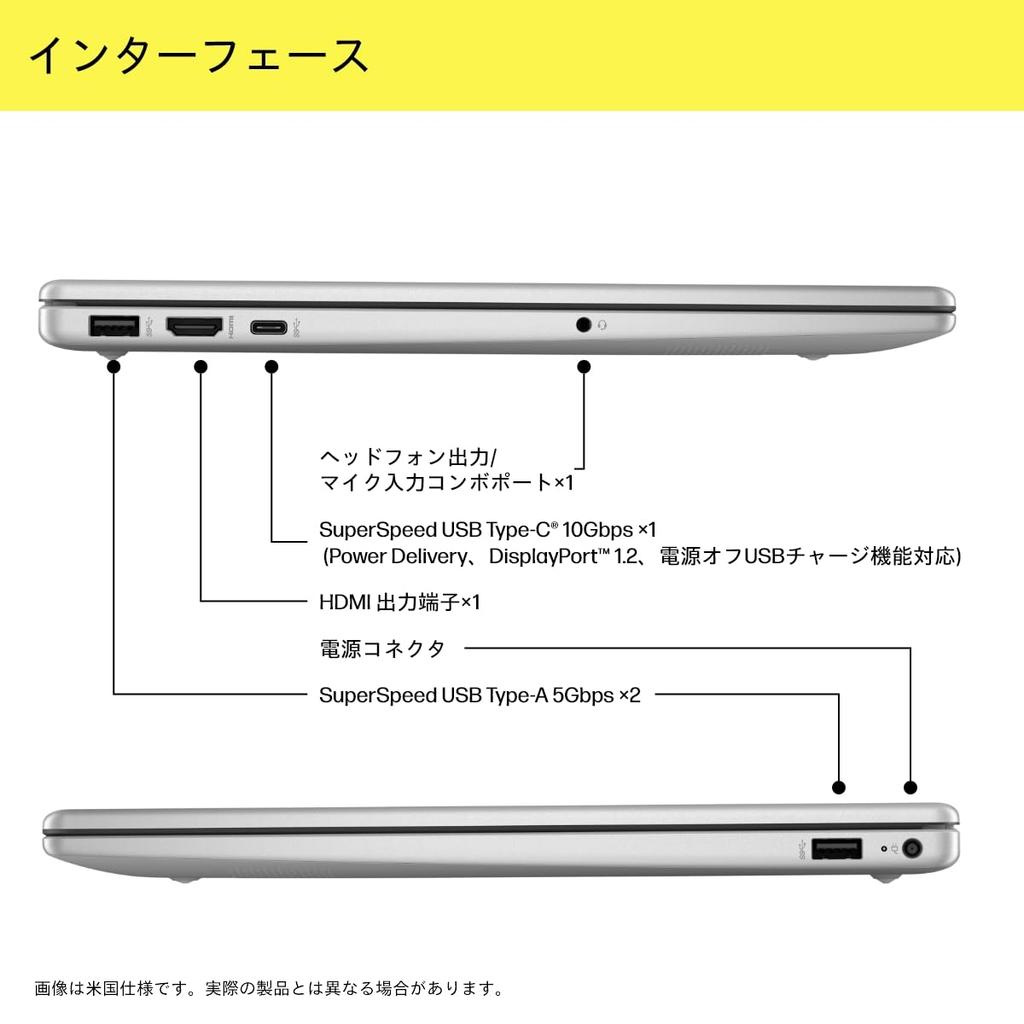 Ноутбук HP с процессором Intel Core Ultra 7, 16 ГБ, 512 ГБ, Камера, Отпечаток пальца, Тонкий, Натуральный, Microsoft Office 2024 для дома и бизнеса, 15-fd1001TU, Процессор, Память, SSD,