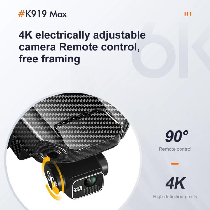 2026 K919 MAX Drone 4K Profession HD Damera 3-Axis Gimbal RC Dron GPS 5G Wifi FPV Quadcopter Foldable Aerial EIS Photography UAV Toys