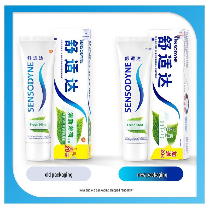 Sensodyne Свежая мята Зубная паста для чувствительных зубов