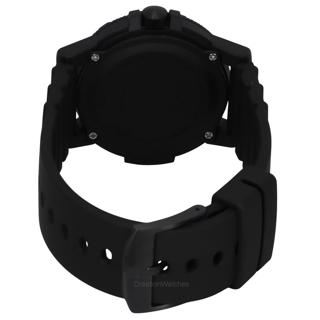 Luminox Кожаная черепаха гигантский ремешок из искусственной кожи черный циферблат кварцевые часы XS.0330 100M мужские