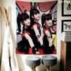Настенный гобелен Babymetal Эстетичное настенное панно Печатная ткань Одеяло Декоративные гобелены для спальни гостиной Домашний декор