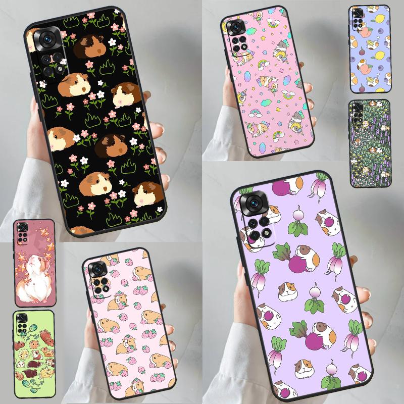 Чехол для морской свинки для Xiaomi Redmi Note 12 10 9 11 13 Pro Plus 12S 10S 11S 9S Redmi 13C 10C 9C 12C