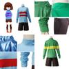 Изысканный костюм для косплея Undertale Фриск Чара, идеально подходящий для любого случая