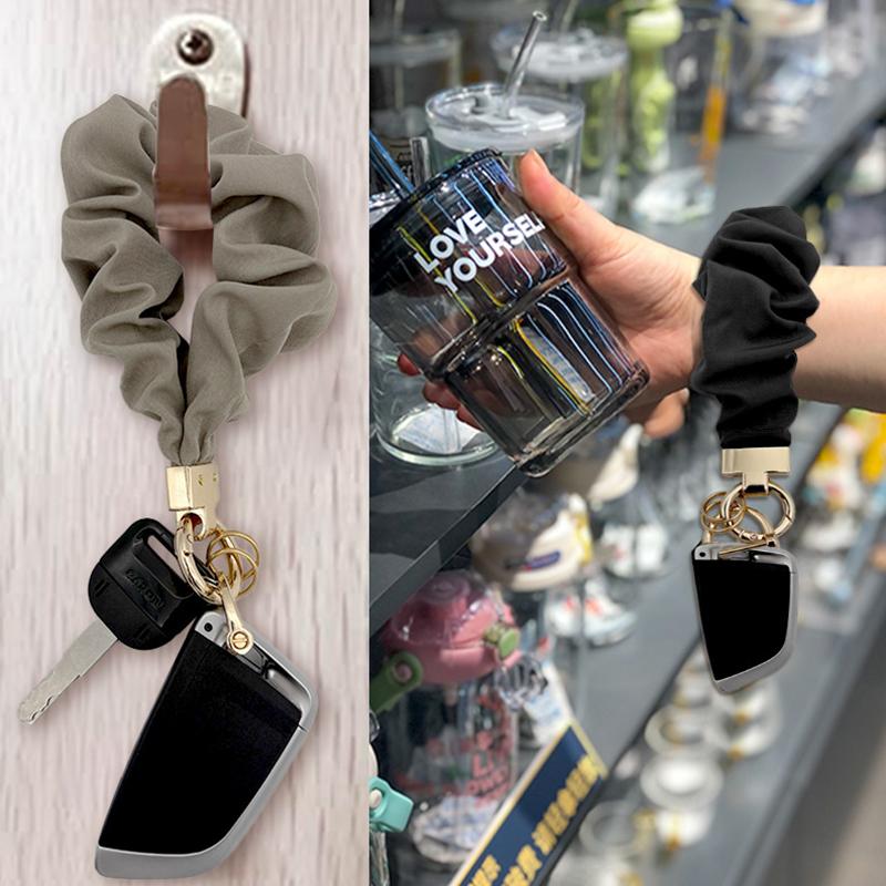 1 шт. Ключ от машины в стиле Инс Повязка для волос Модный кулон Ремешок на запястье Женский брелок Акрил