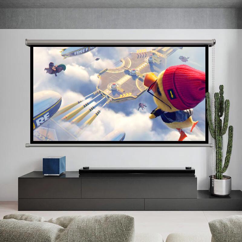 Ручной моторизованный проекционный экран Laicai Ultra-HD