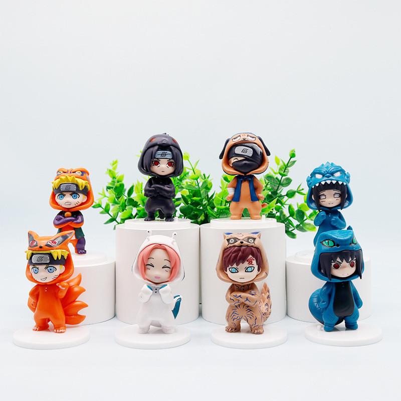 Наруто Итачи Учиха Набор ПВХ Фигурок с Детализированным Дизайном для Косплея и Коллекции