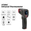 Цифровой термометр UT306S UT306C Бесконтактный промышленный лазерный измеритель температуры