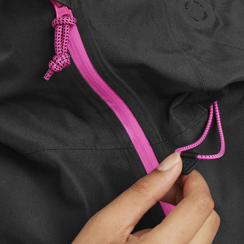 Nike ACG Storm-Fit Adv FW24 Gore-Tex ветрозащитная водонепроницаемая удобная куртка унисекс куртка светло-коричневый уголь саммит-белый FV8891-104