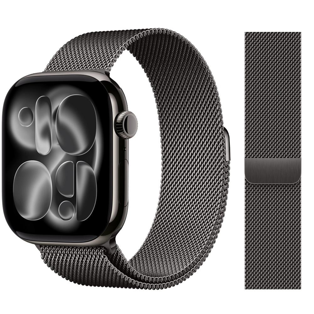 Миланская петля для ремешков Apple Watch 44 мм 46 мм 40 мм 45 мм 41 мм 42 мм браслеты iWatch серия 10 11 se 7 8 9 ultra 2 3