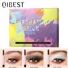 QIBEST Lazy Eyeshadow Stick Set Super Flash Fine Pearl Glitter Highlighting Highlighting Repair Matte Makeup Eyeshadow Pencil