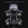 2026 Hot Alfa Romeo 2Pcs Car Door Welcome Light Led HD Projector Lamp Courtesy Lights For Alfa Romeo 4C 159 166 Spider Giulia 15